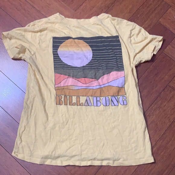 BILLABONG yellow sunset shirt - Picture 2 of 3